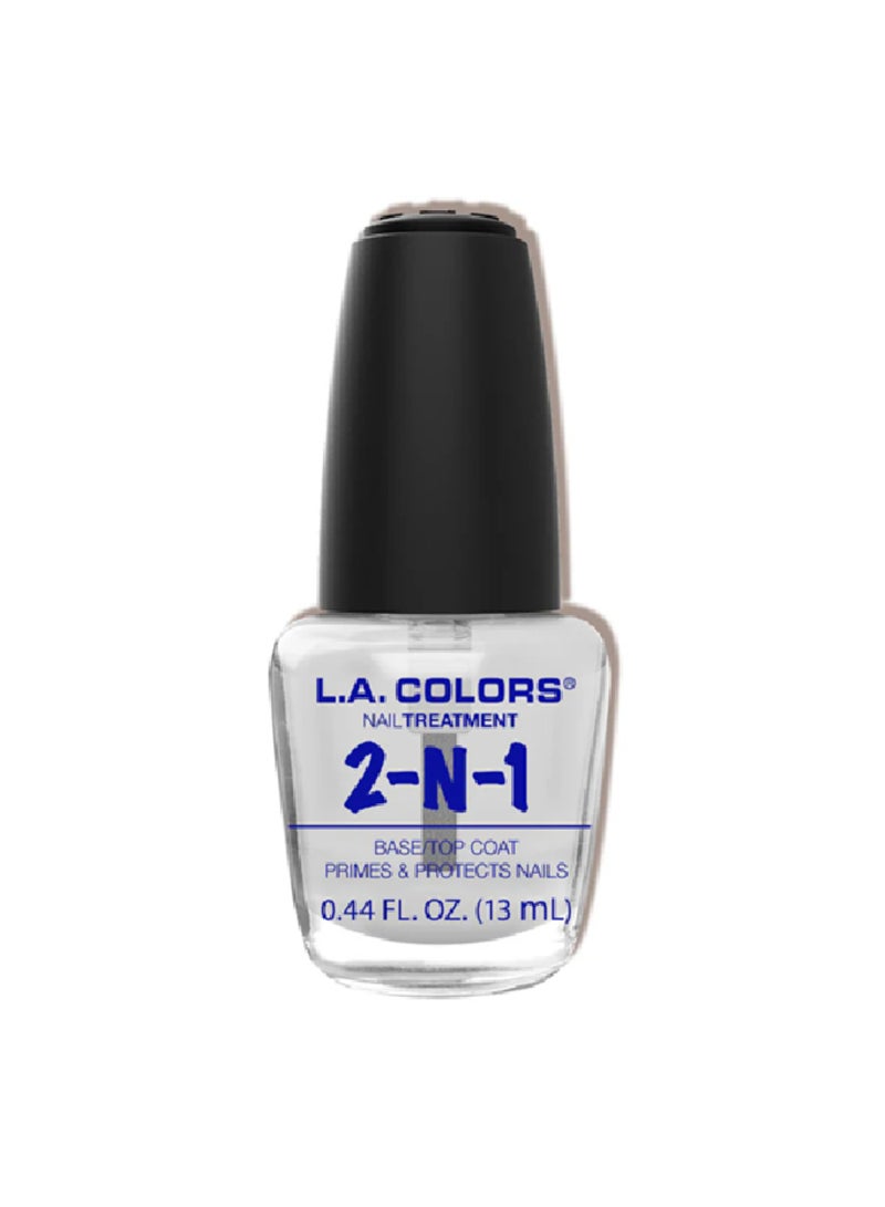 L.A. Colors Nail Treatments 2-In-1 Base/Top Coat